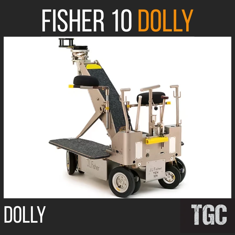 fisher10 dolly rental