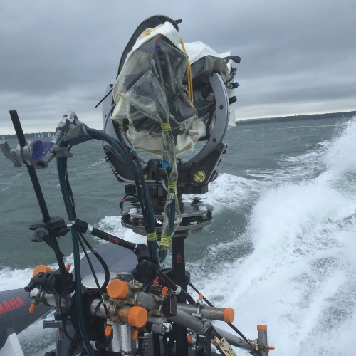 the grip company filming at sea