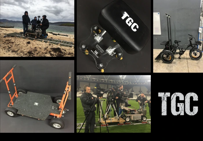 TGC Dollies and Tracks. Professional grip equipment